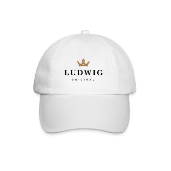Ludwig - Baseballkappe - Weiß/Weiß - Vorne