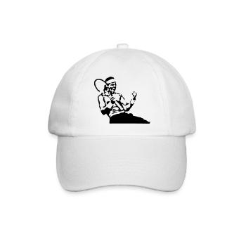 tennis - Baseballkappe - Weiß/Weiß - Vorne