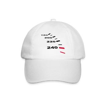 tacho - Baseballkappe - Weiß/Weiß - Vorne
