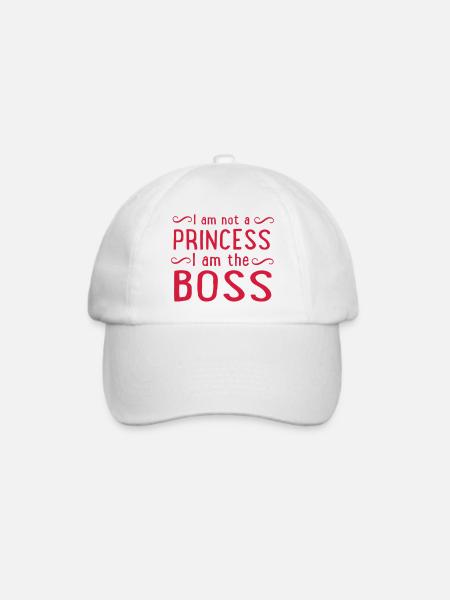 Boss - Baseballkappe - Weiß/Weiß