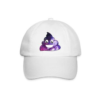 Kacke Shit - Baseballkappe - Weiß/Weiß - Vorne