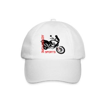 Africa Twin - Baseballkappe - Weiß/Weiß - Vorne