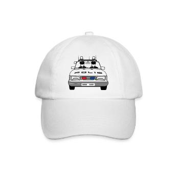 Polizei - Baseballkappe - Weiß/Weiß - Vorne