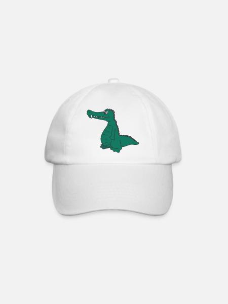 kroko 28 - Baseballkappe - Weiß/Weiß