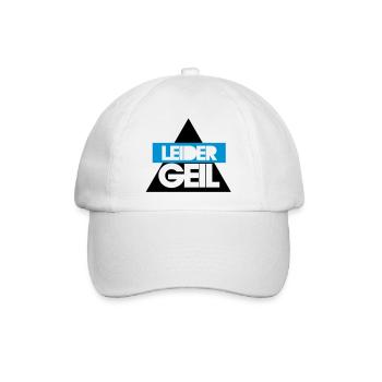LEIDER GEIL - Baseballkappe - Weiß/Weiß - Vorne