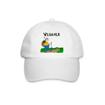 Wanderlust - Baseballkappe - Weiß/Weiß - Vorne