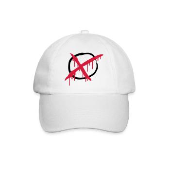 X - Baseballkappe - Weiß/Weiß - Vorne