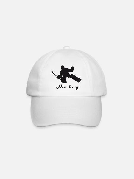 Hockey - Baseballkappe - Weiß/Weiß