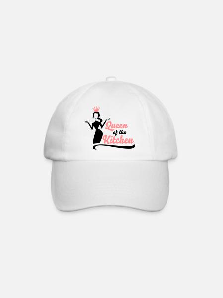 kochen - Baseballkappe - Weiß/Weiß