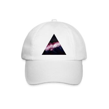 Dreieck Galaxy - Baseballkappe - Weiß/Weiß - Vorne