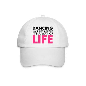 Dancing - Baseballkappe - Weiß/Weiß - Vorne