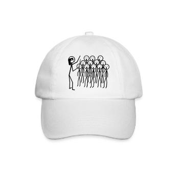 Chor - Baseballkappe - Weiß/Weiß - Vorne