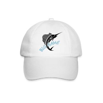 Hochseefischen / Big Game / Sailfish - Baseballkappe - Weiß/Weiß - Vorne