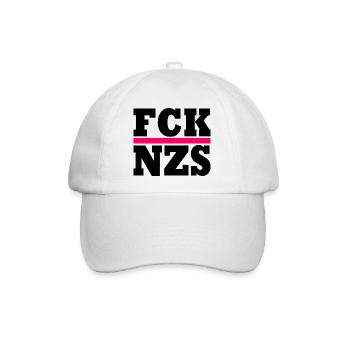 FCK NZS - Baseballkappe - Weiß/Weiß - Vorne