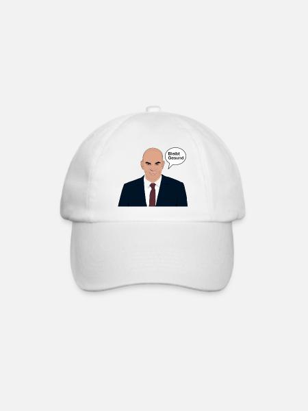 Alain Berset sagt Bleibt Gesund - Baseballkappe - Weiß/Weiß