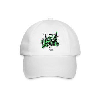 Lucid Dreams - Hand drawn - Baseballkappe - Weiß/Weiß - Vorne