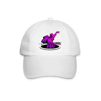 Diskjockey - Baseballkappe - Weiß/Weiß - Vorne