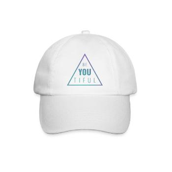 Beautiful Triangle - Baseballkappe - Weiß/Weiß - Vorne