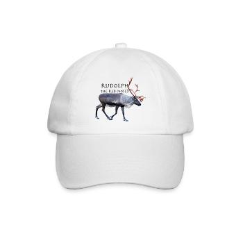 Rudolph - Baseballkappe - Weiß/Weiß - Vorne