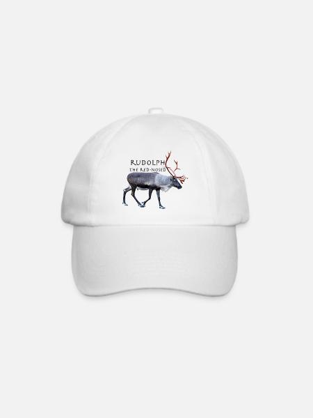 Rudolph - Baseballkappe - Weiß/Weiß