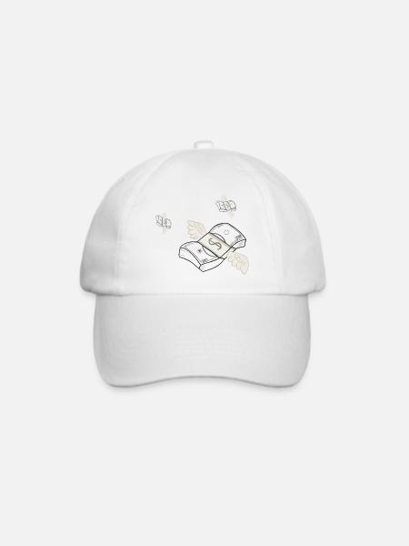 Money Magic - Baseballkappe - Weiß/Weiß