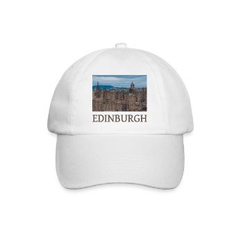 Edinburgh - Baseballkappe - Weiß/Weiß - Vorne