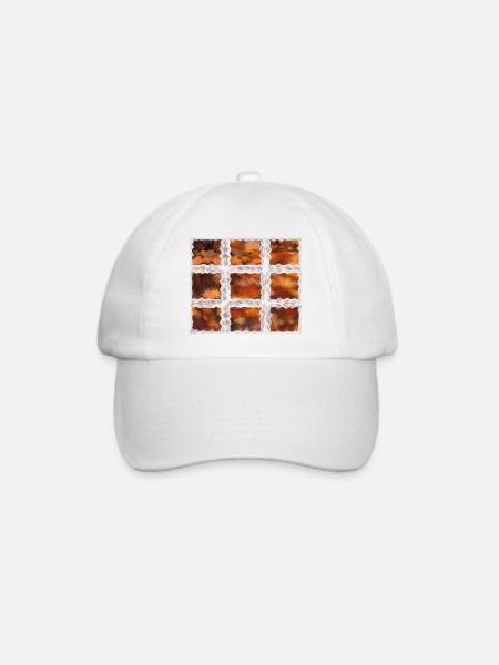 Herbst - Baseballkappe - Weiß/Weiß