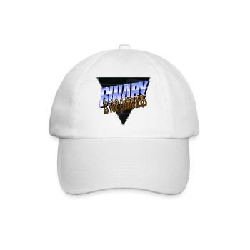 gift cool design pansexual happy lgbtqi and - Baseballkappe - Weiß/Weiß - Vorne
