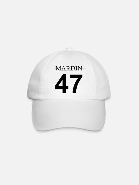 Mardin 47 - Baseballkappe - Weiß/Weiß