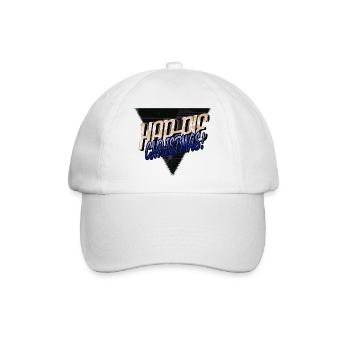 sayings cool funny sayings funny gym beach - Baseballkappe - Weiß/Weiß - Vorne