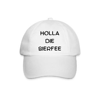 Partyspruch für Malle, Karneval ect. - Kostümidee - Baseballkappe - Weiß/Weiß - Vorne