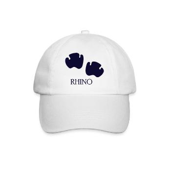 DOG CAT PET RHINO PAW - Baseballkappe - Weiß/Weiß - Vorne