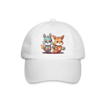 Animal Athletes - Baseballkappe - Weiß/Weiß - Vorne