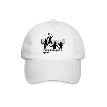 Volleyball Thsirt - Baseballkappe - Weiß/Weiß - Vorne