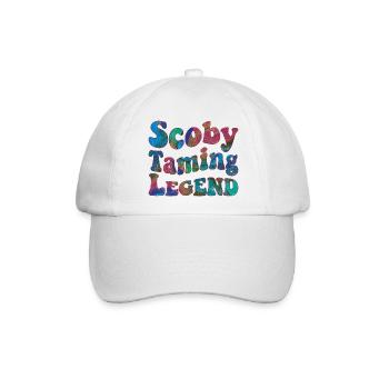 Scoby Taming Legend - Baseballkappe - Weiß/Weiß - Vorne