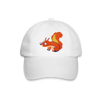 Wildtiere - Baseballkappe - Weiß/Weiß - Vorne