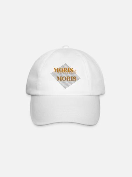 Moris Moris Vintage - Baseballkappe - Weiß/Weiß