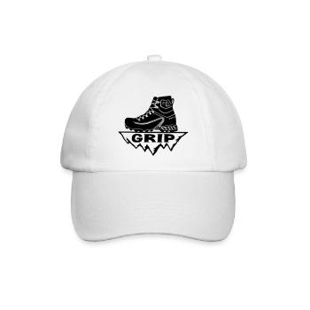Wanderschuh [Schwarz] - Baseballkappe - Weiß/Weiß - Vorne