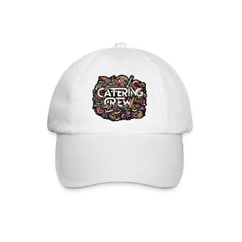 Catering Crew 7 - Baseballkappe - Weiß/Weiß - Vorne