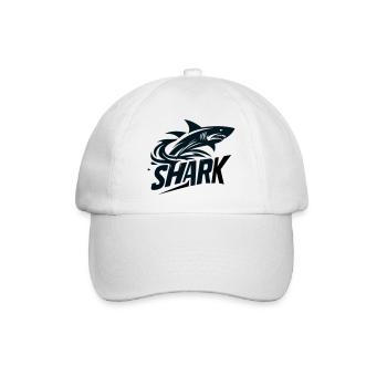 Shark - Baseballkappe - Weiß/Weiß - Vorne