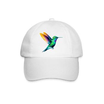 Kolibri - Baseballkappe - Weiß/Weiß - Vorne