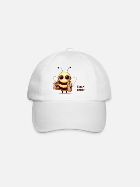 Honeydealer - Baseballkappe - Weiß/Weiß
