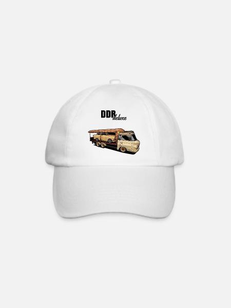 Barkas // Illustration - Baseballkappe - Weiß/Weiß