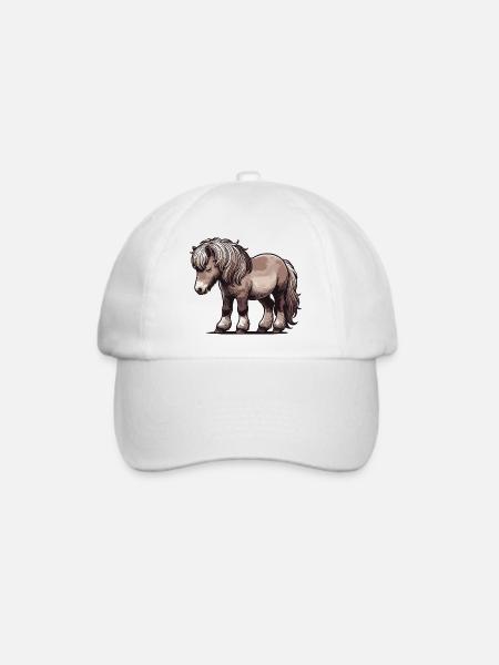 Pony - Baseballkappe - Weiß/Weiß