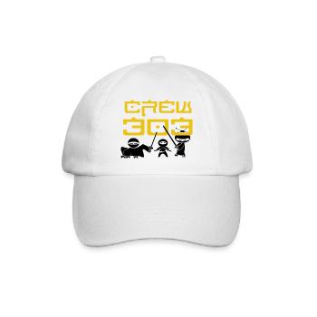 CREW 303 - Baseballkappe - Weiß/Weiß - Vorne