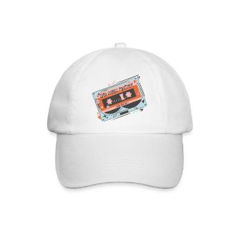 Sad Songs Mixtape für Herzschmerz - Baseballkappe - Weiß/Weiß - Vorne