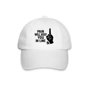 Save the world - Baseballkappe - Weiß/Weiß - Vorne