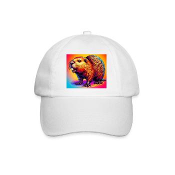 Bieber - Baseballkappe - Weiß/Weiß - Vorne