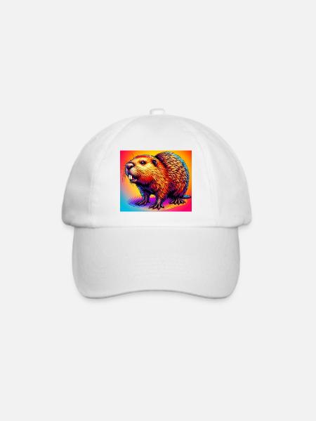 Bieber - Baseballkappe - Weiß/Weiß
