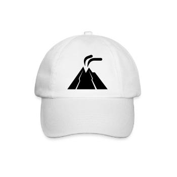 Vulkan - Baseballkappe - Weiß/Weiß - Vorne